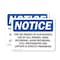 Signmission For The Privacy Of Our Patients Use Of Cell, 10 in W x Rectangle, Plastic OS-2PACK-NS-P-710-L-12867 - alternate 1